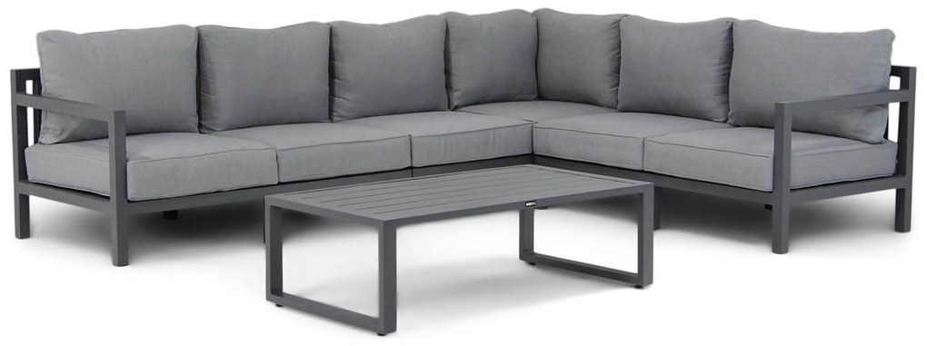 Hoek loungeset 6 personen Aluminium Grijs  Lifestyle Garden Furniture Lagos