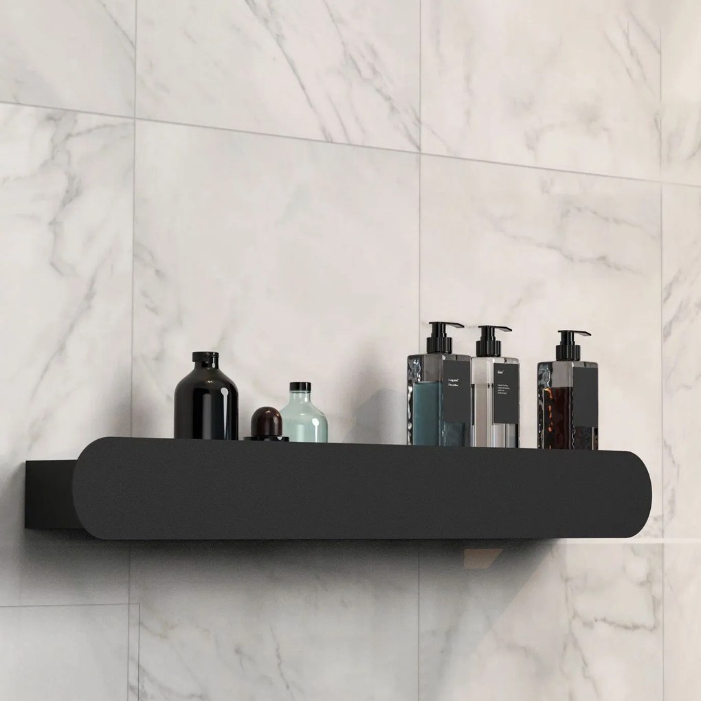 Badkamerplank SF03 60cm black matt