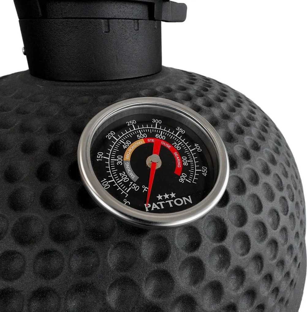Patton Premium Kamado 21 inch - zwart