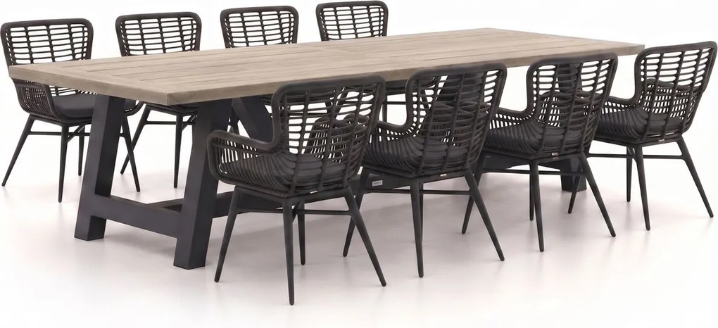 + 15% kassakorting | Diningset Intenso  | 8 personen | Tuinset teakhout | 9-delig | Kees Smit Tuinmeubelen