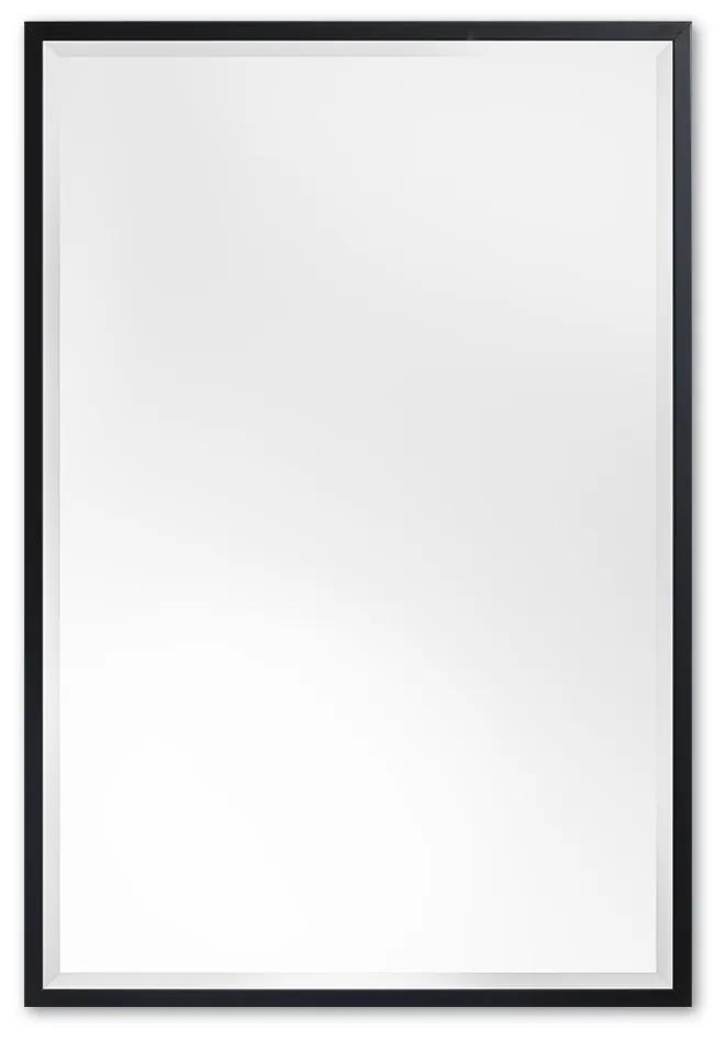 Moderne Spiegel 53x63 cm Zwart - Emilia