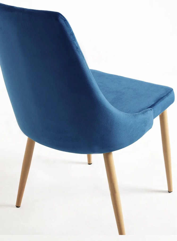 Pak 4 Stoik Houten Stoelen