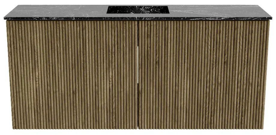 Mondiaz Joya DLux 90cm toiletmeubel dusk met wastafel faye midden zonder kraangat lava