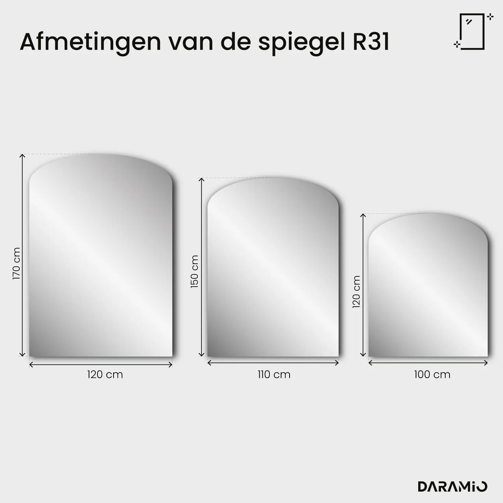 Boogspiegel Pure R31