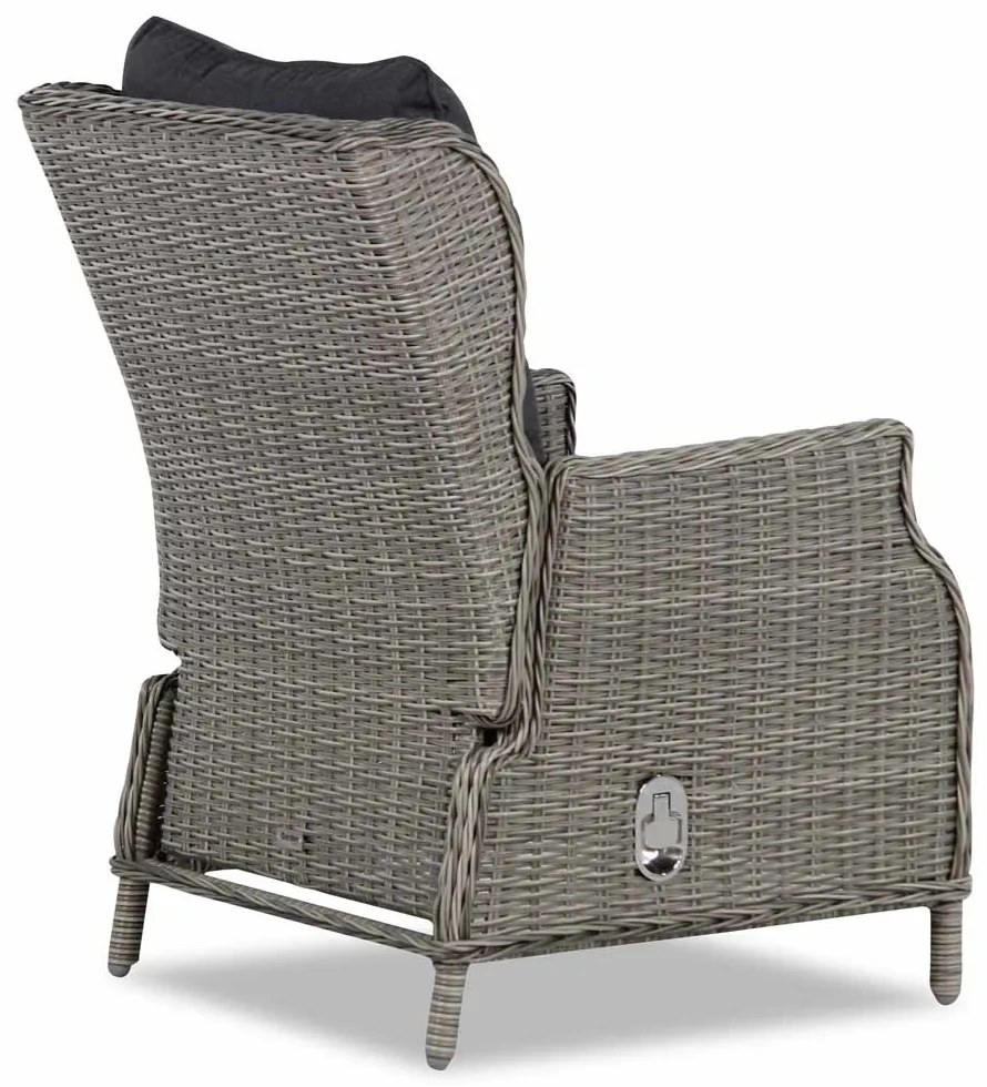 Loungeset 6 personen Wicker Grijs  Garden Collections New Castle