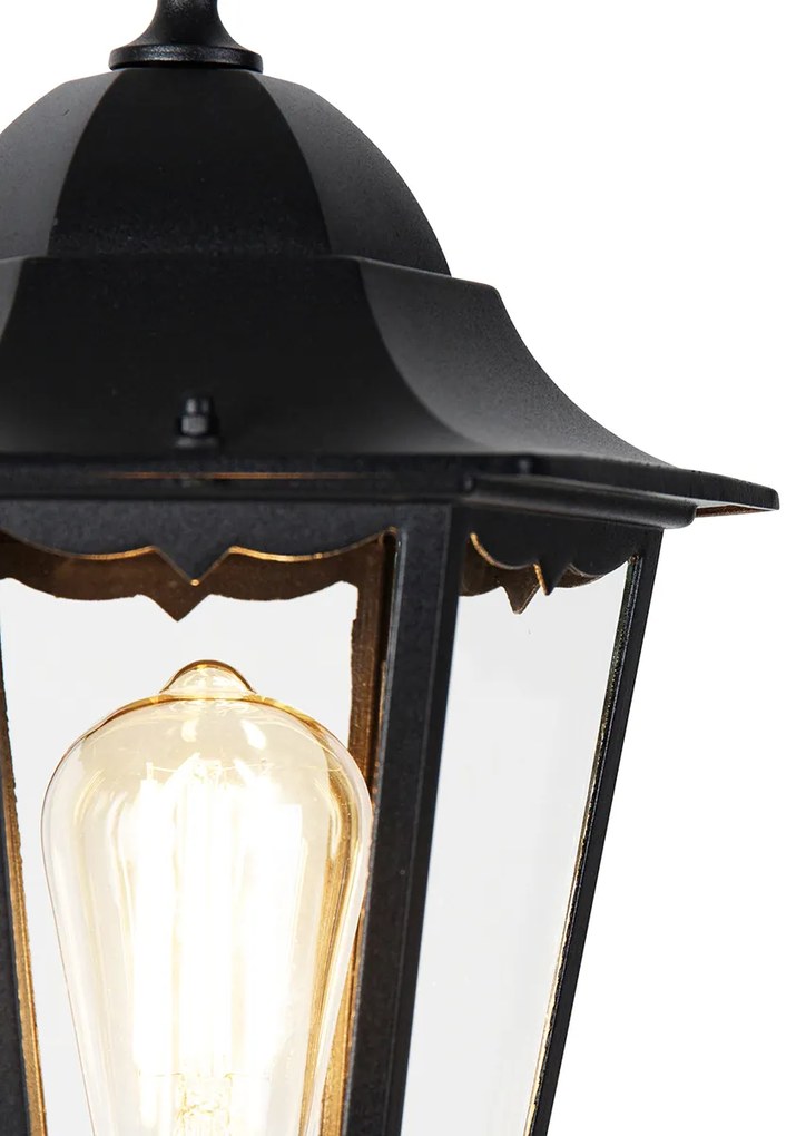 Smart staande buitenlamp met dimmer zwart 170 cm incl. Wifi ST64 - New Orleans Landelijk / Rustiek E27 IP44 Buitenverlichting