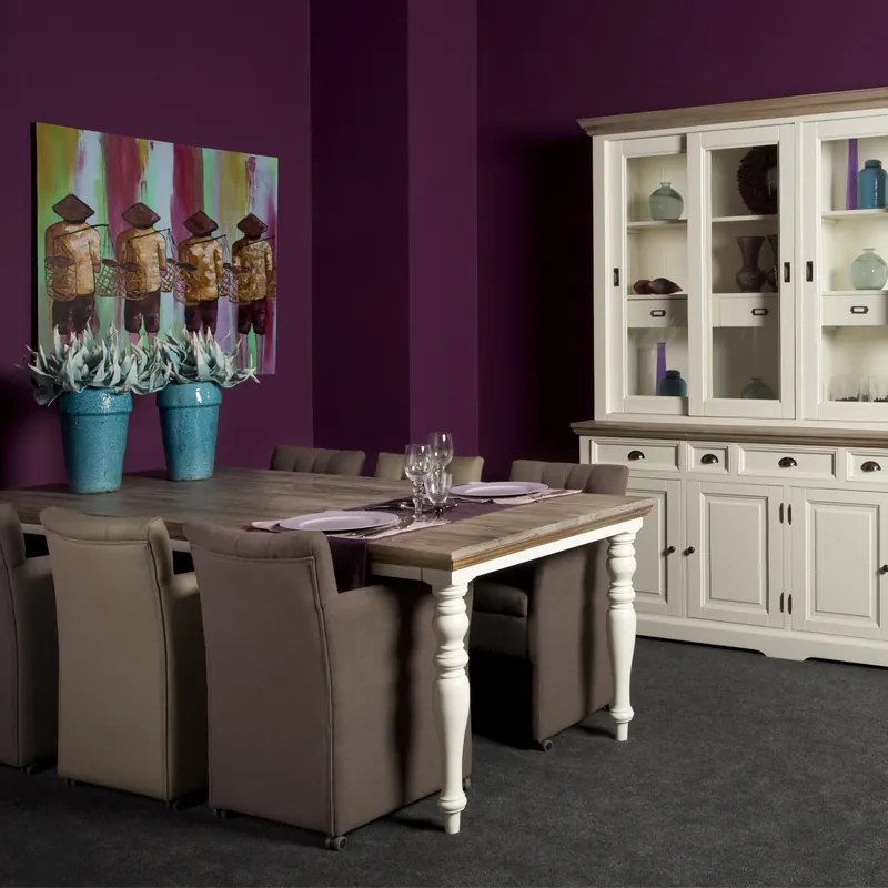 Landelijke Tafel 200 Cm - 200 X 100cm.