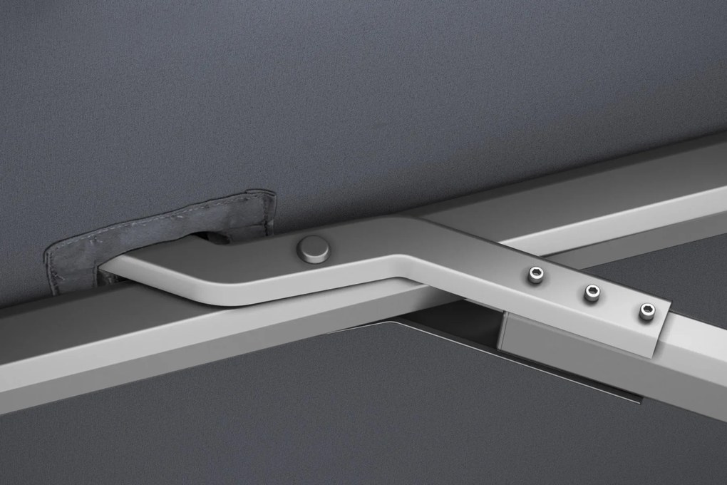 Platinum Beaufort Premium 3,2x3,2 m - Manhattan grey met Marbella voet en hoes