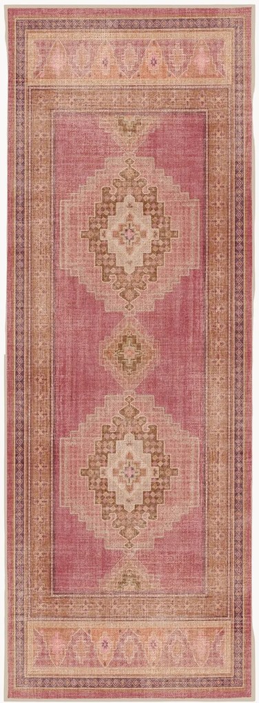 Wasbare laagpolige loper Rayne