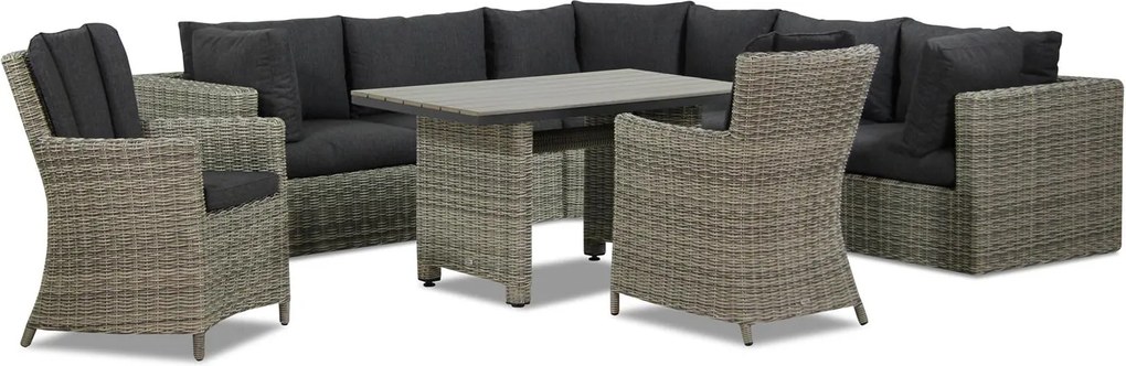 Garden Collections Comodo/Lusso dining loungeset 8-delig