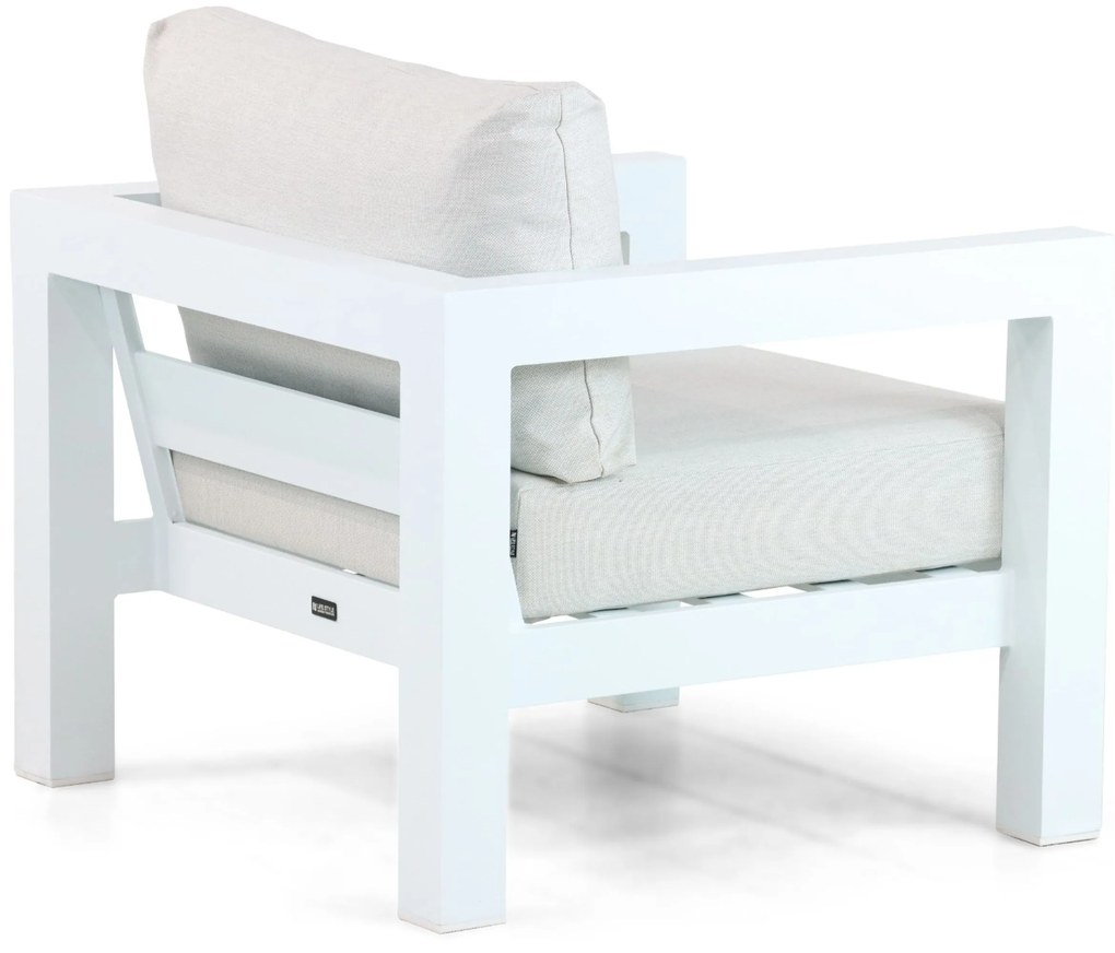 Tuinstoel Aluminium Wit Lifestyle Garden Furniture Luca