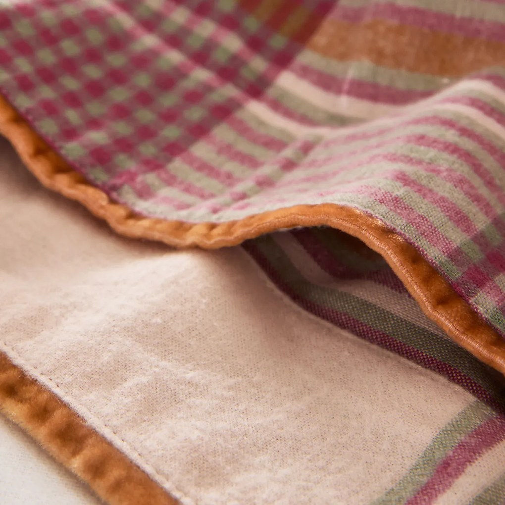 Bolstersloop in katoenen flanel, Dollon