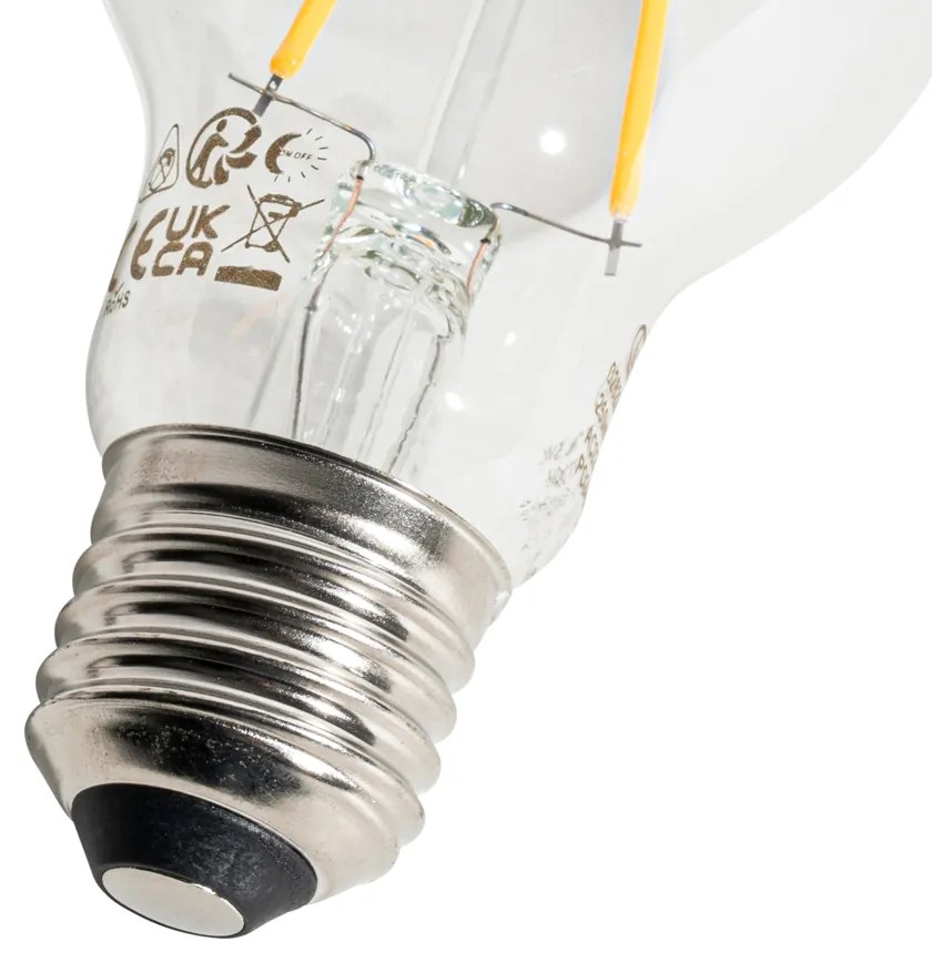 Set van 5 E27 LED lamp met schemerschakelaar / dag-nacht sensor A60 schemersensor 2,5W 250 lm 2200K