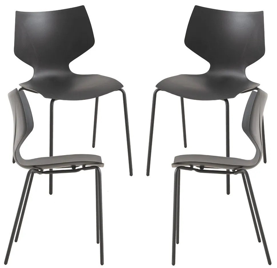 Pak 4 Plecy Stoelen