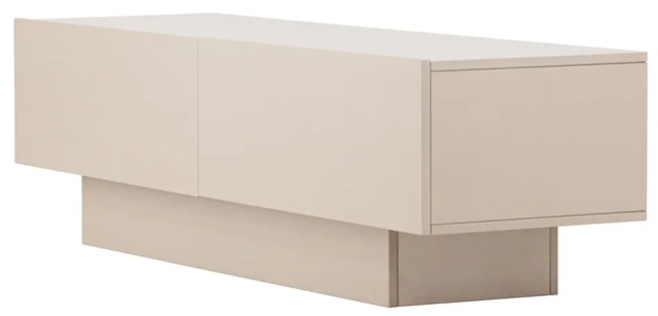 TV Meubel Met Opbergruimte Beige - 160x47x45cm.