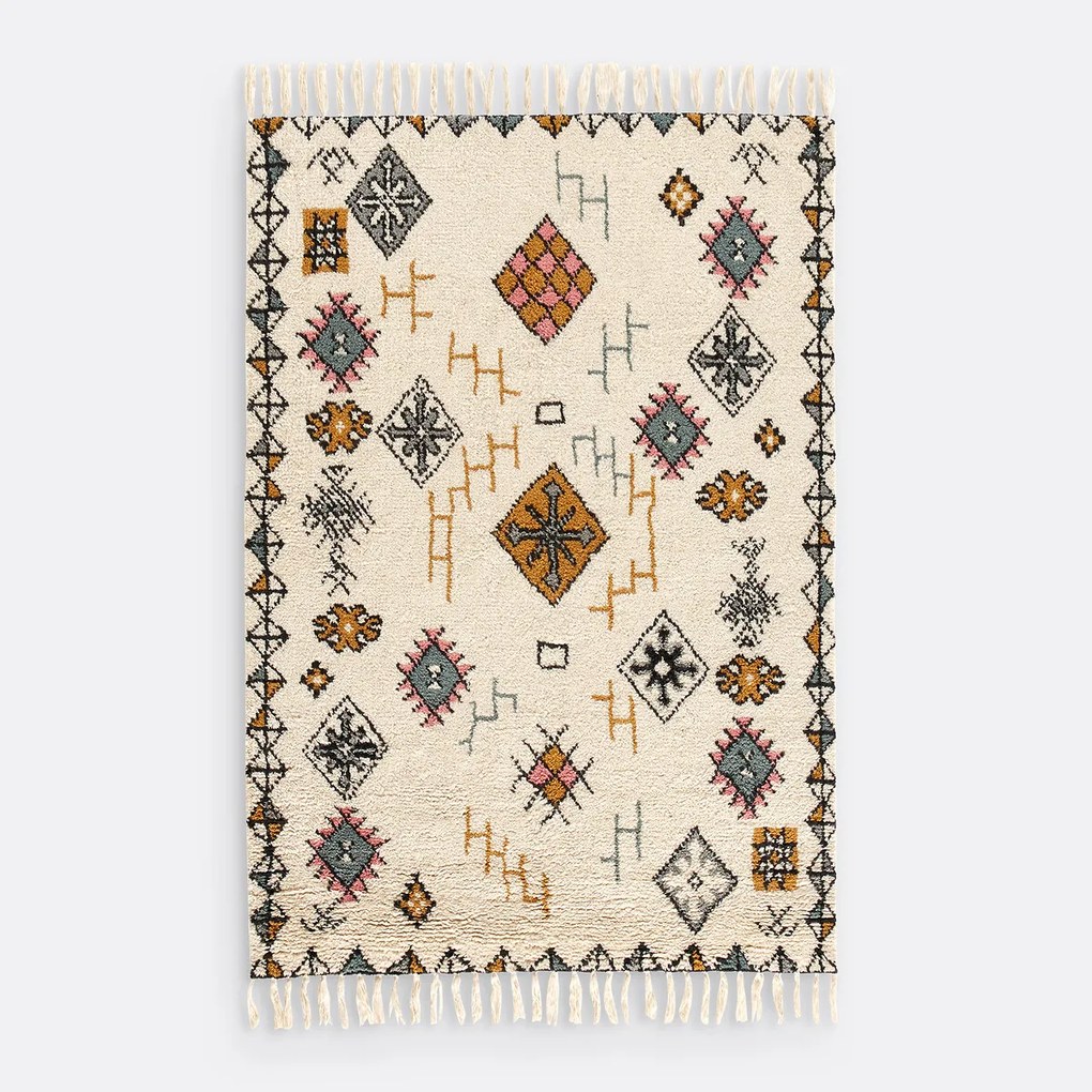 Wollen vloerkleed in berber stijl, Jalna