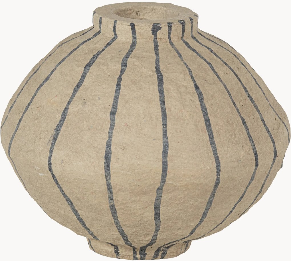 Handgemaakte vaas Karo, H 30 cm