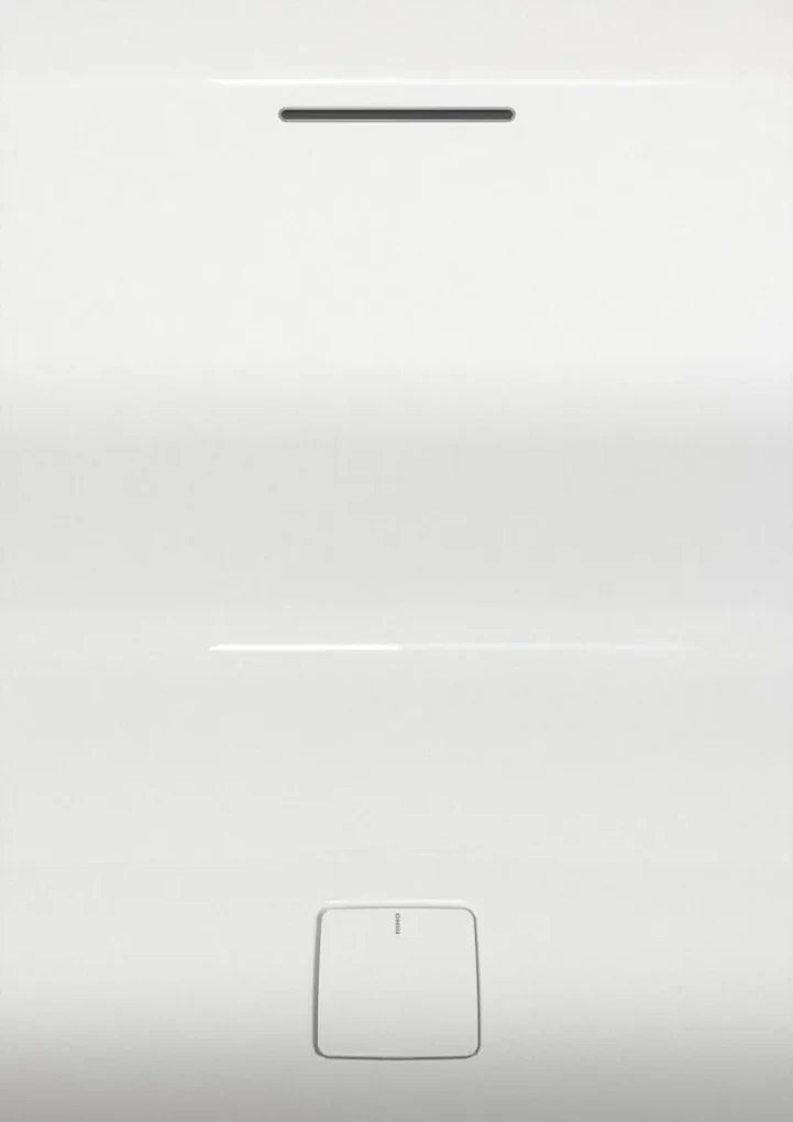 Riho Still Square half vrijstaand bad 170x75cm midden wit glans