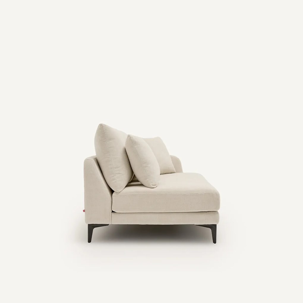 Halve bank van gevlochten polyester, 2-zit, MODERNISTE