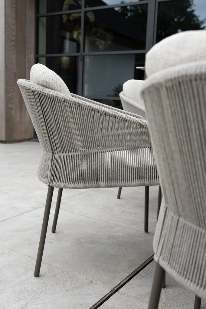Taste by 4 Seasons Florence tuinstoel terre SALE Tuinstoel bruin weerbestendig