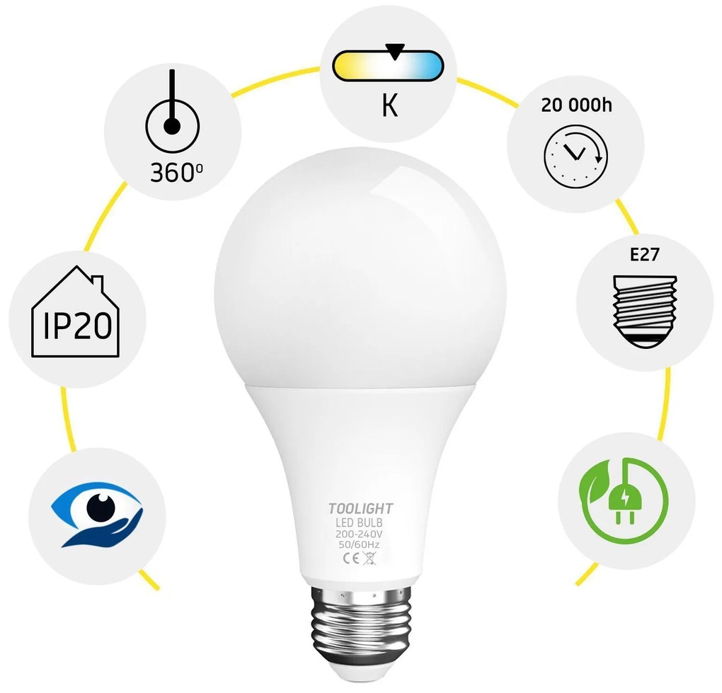 LED lamp RSL023 E27 9W Warm