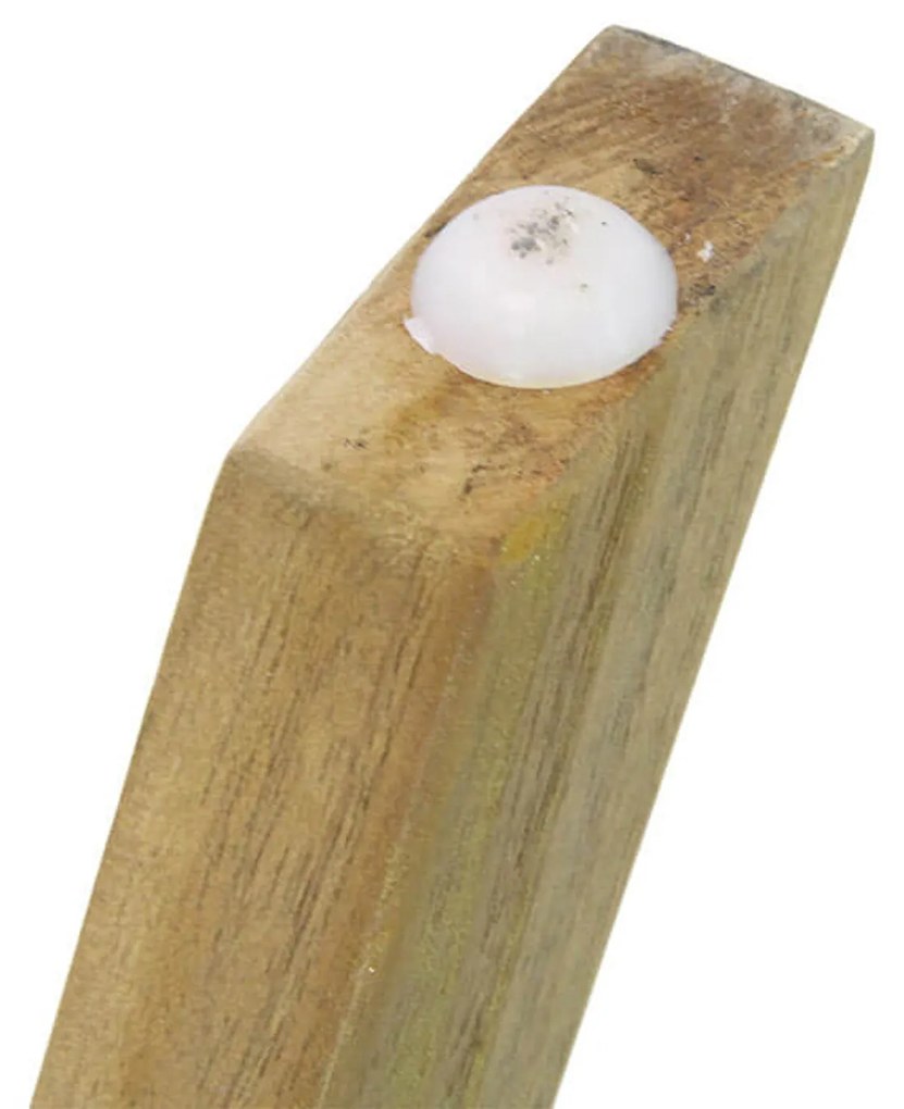 Tuintafel Rond 60 cm Teak Old teak greywash Derby inklapbare