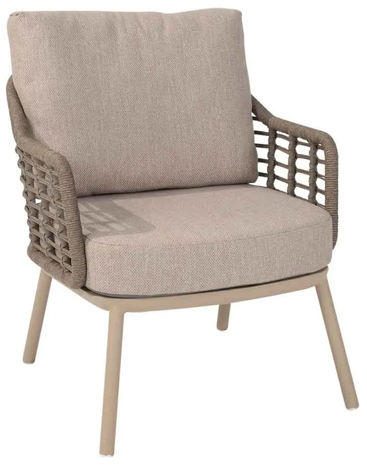 Taste by 4 Seasons Puglia lage tuinstoel - latte