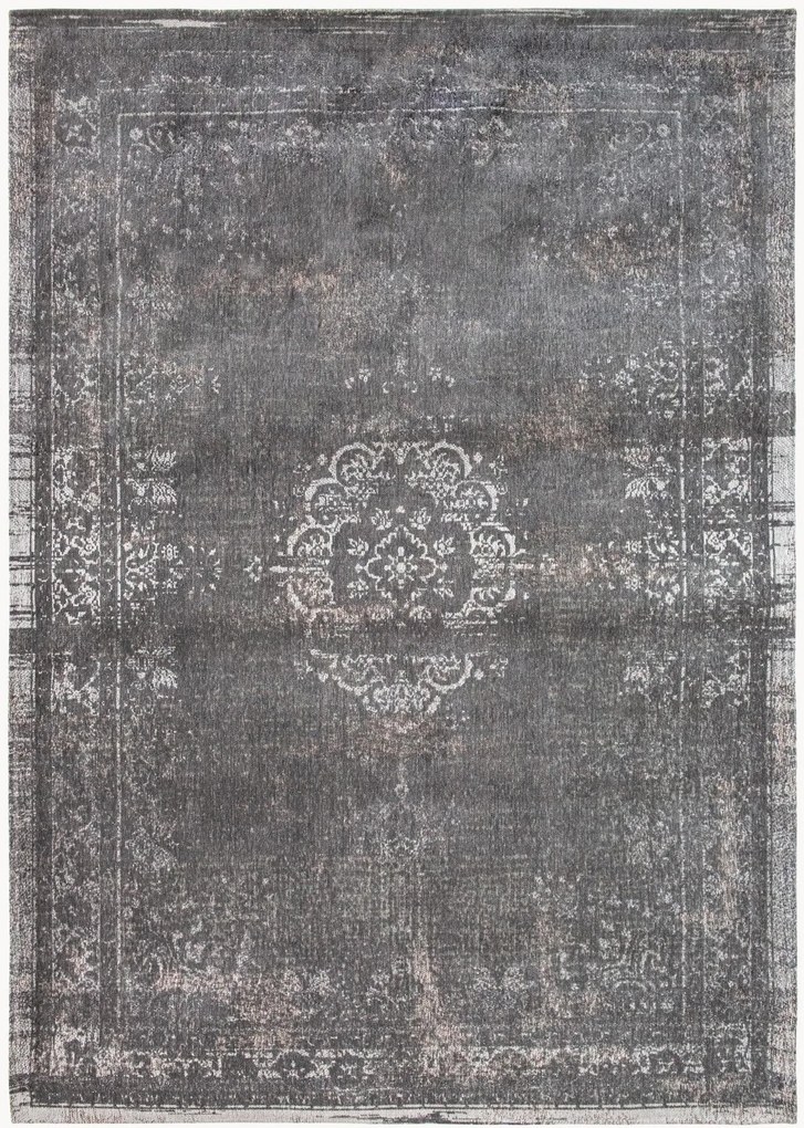 Wasbaar jacquard in- & outdoor vloerkleed Stone