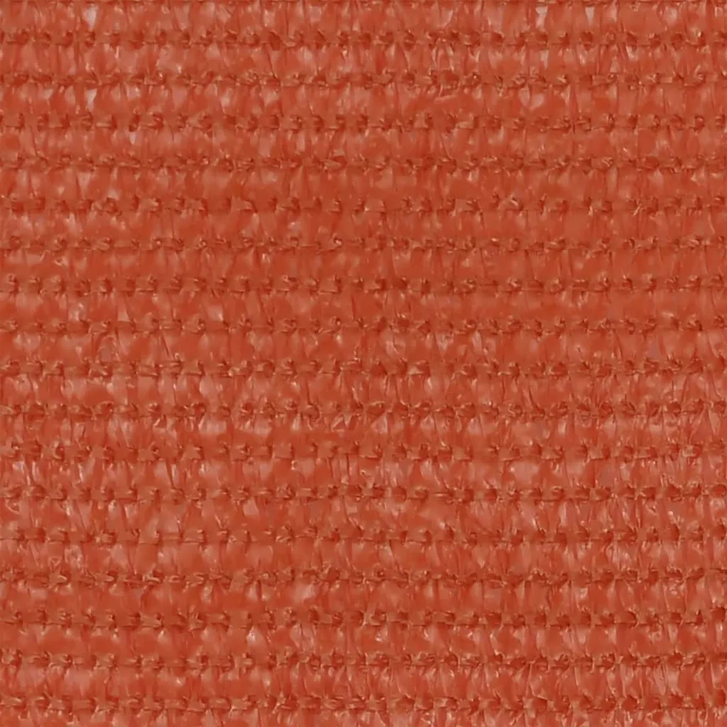 vidaXL Balkonscherm 75x600 cm HDPE oranje