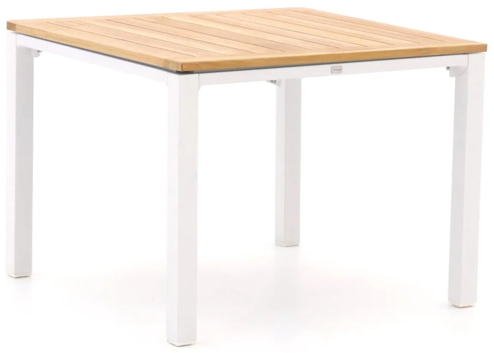 Tuin eettafel Bellagio  | Vierkant  | Tuintafel Aluminium | 100x100cm | 4 personen | Kees Smit Tuinmeubelen