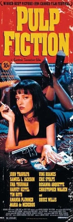 Poster Pulp Fiction - Uma Thurman