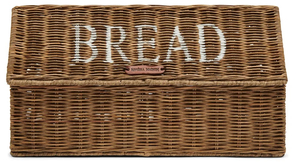 Rivièra Maison - Rustic Rattan Home Made Bread Basket - Kleur: bruin