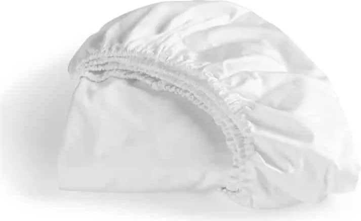 Cinderella Topper Hoeslaken Katoen-Satijn - Wit