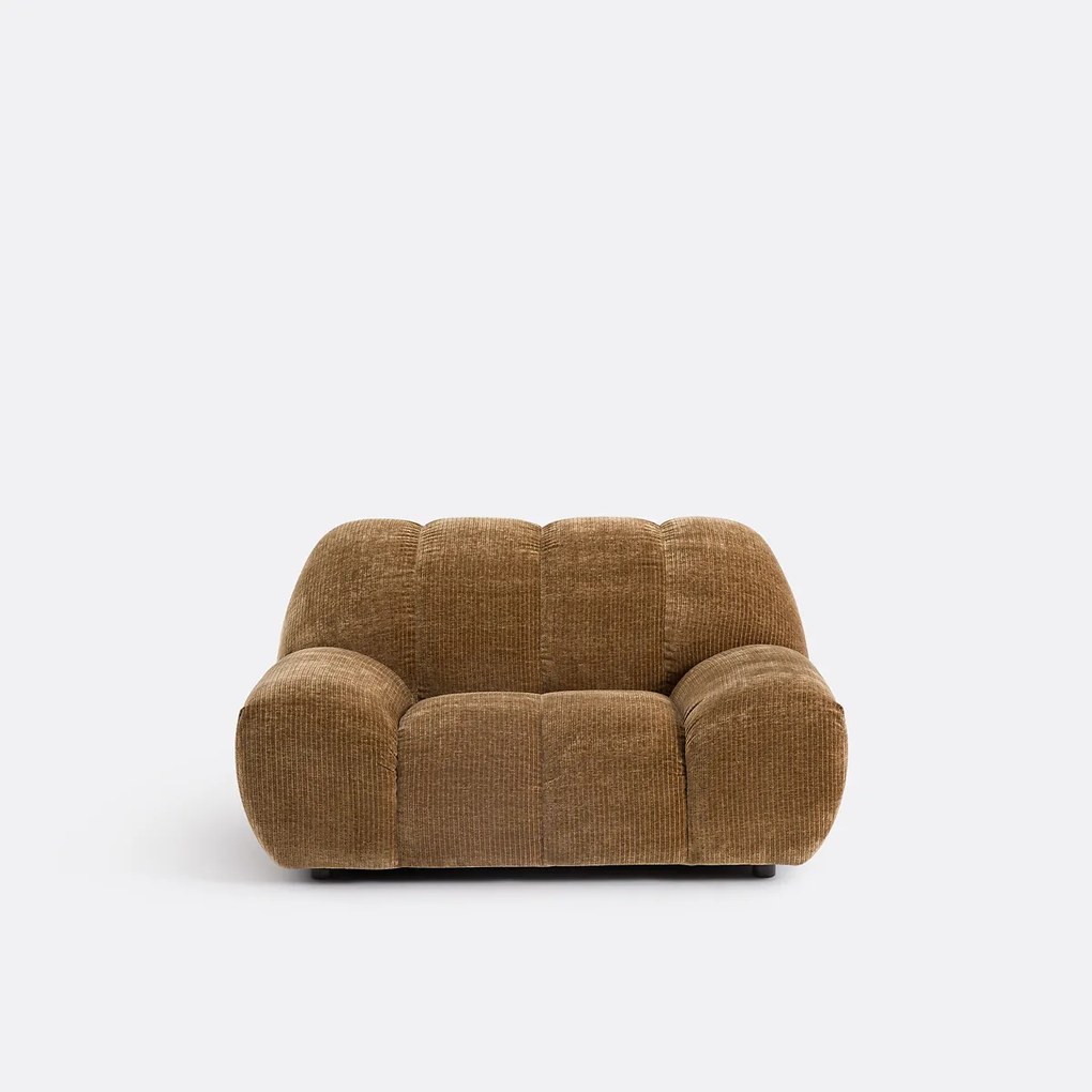 XL bank, vintage ribfluweel, Nuria