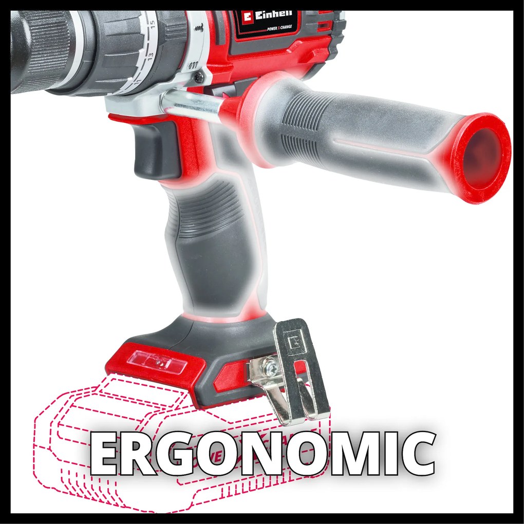 Einhell TP-CD 18/60 Li-i BL Solo Accu Klopboor-/Schroefmachine