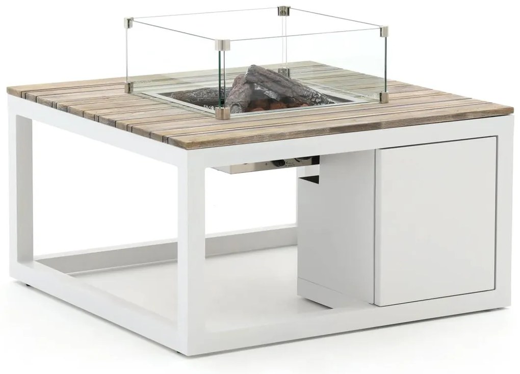 Cosiraw lounge vuurtafel 100x100x55cm
