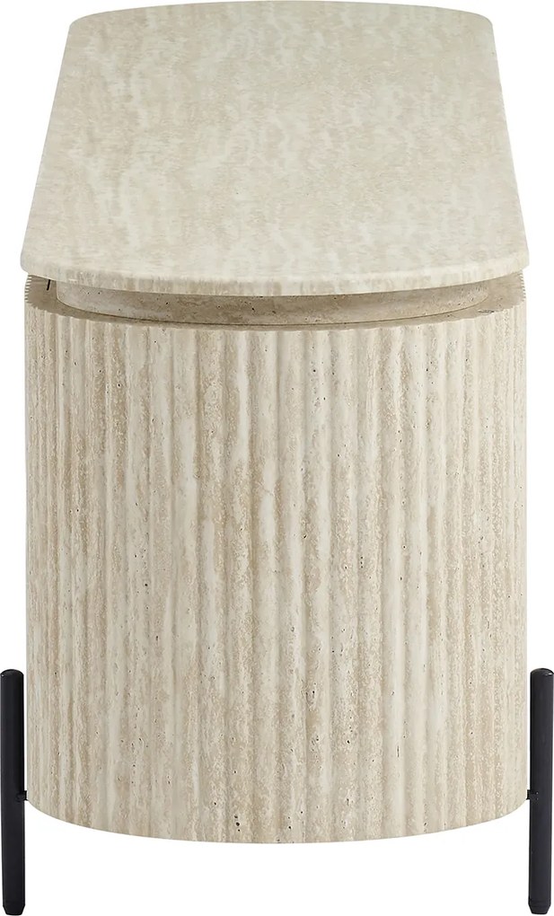 TV Meubel Travertin - 200x40x55cm.