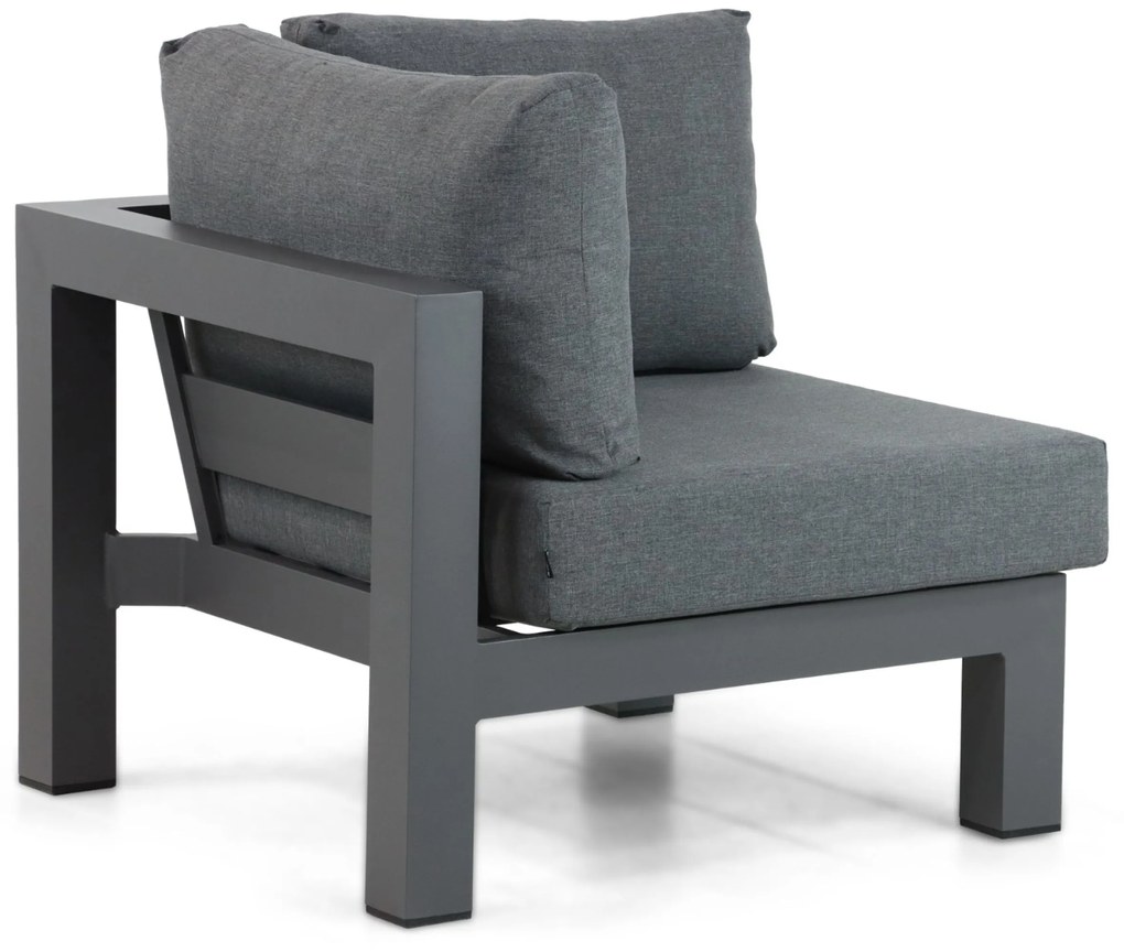 Hoek loungeset 5 personen Aluminium Grijs  Lifestyle Garden Furniture Luca