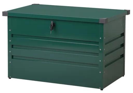 Kussenbox staal donkergroen 100 x 62 cm CEBROSA