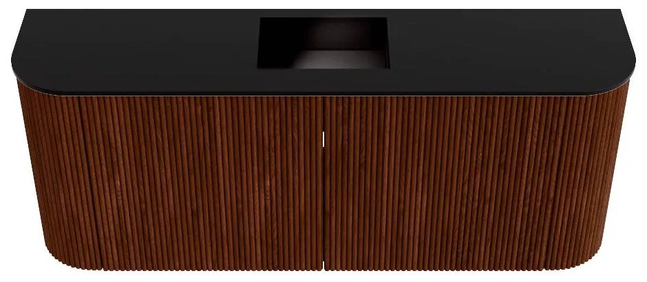 Mondiaz Joya 105cm toiletmeubel ronding links/rechts ruby met wastafel faye midden zonder kraangat urban