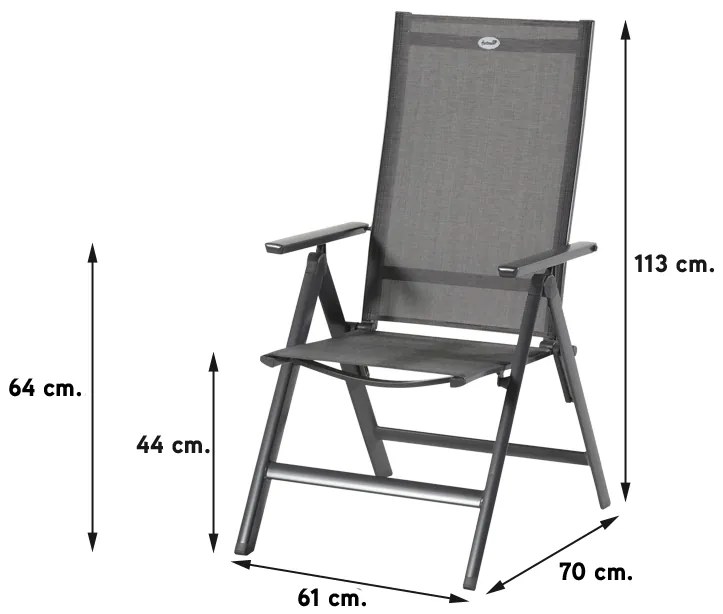 Hartman Aruba verstelbare tuinstoel