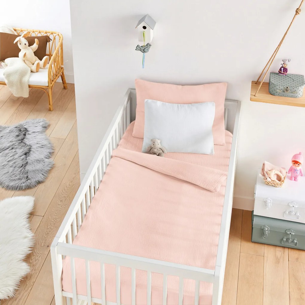 Dekbedovertrek voor baby, in tetra, Kumia