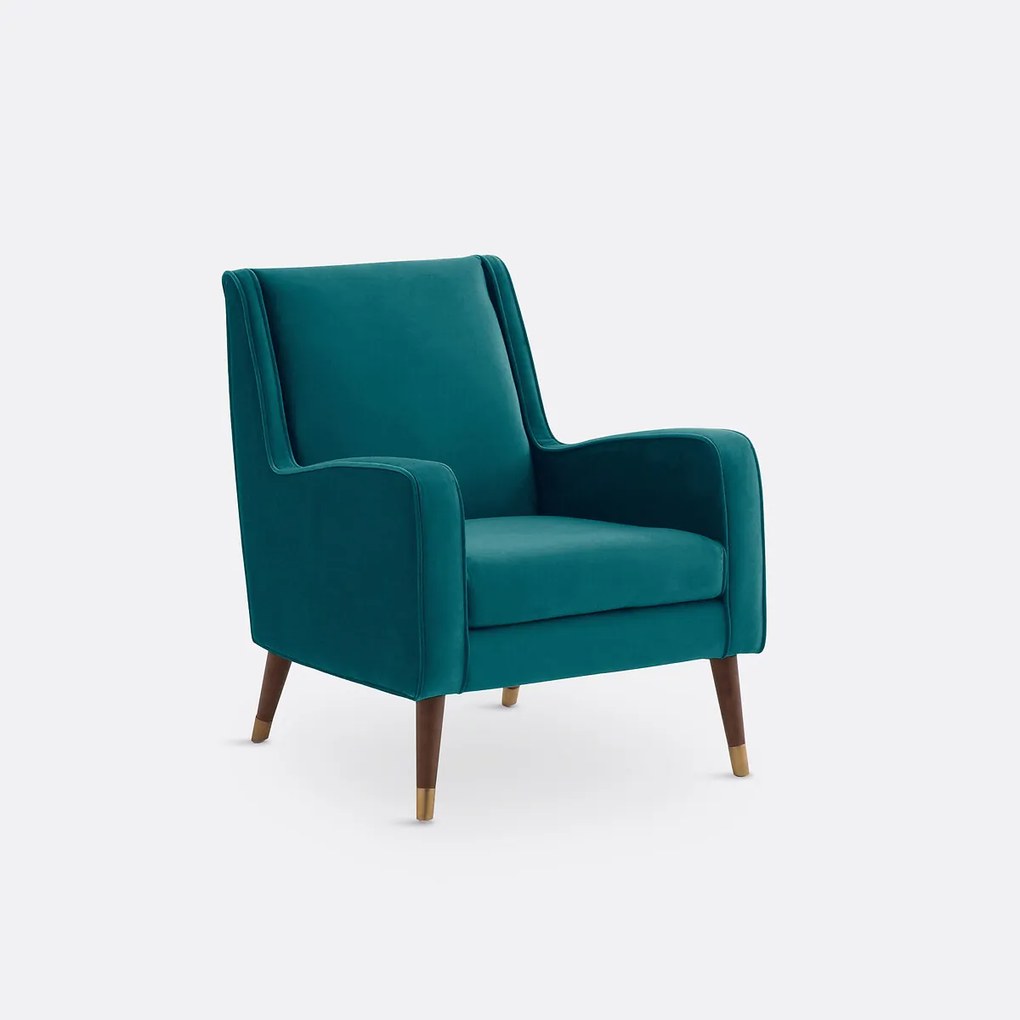 Fauteuil in fluweel, (Y)