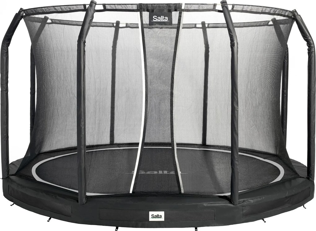 Salta trampoline Premium Ground - Diameter 396 cm - Rond - zwart