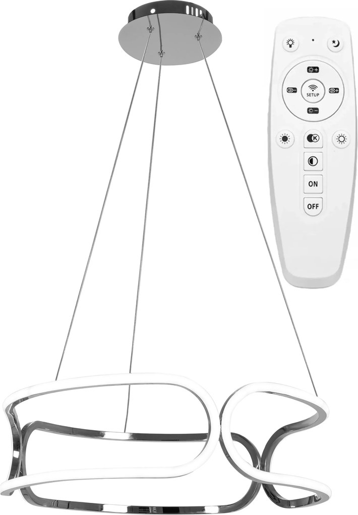 PLAFONDLAMP MET AFSTANDSBEDIENING LED VLIEGTUIG APP792-CP