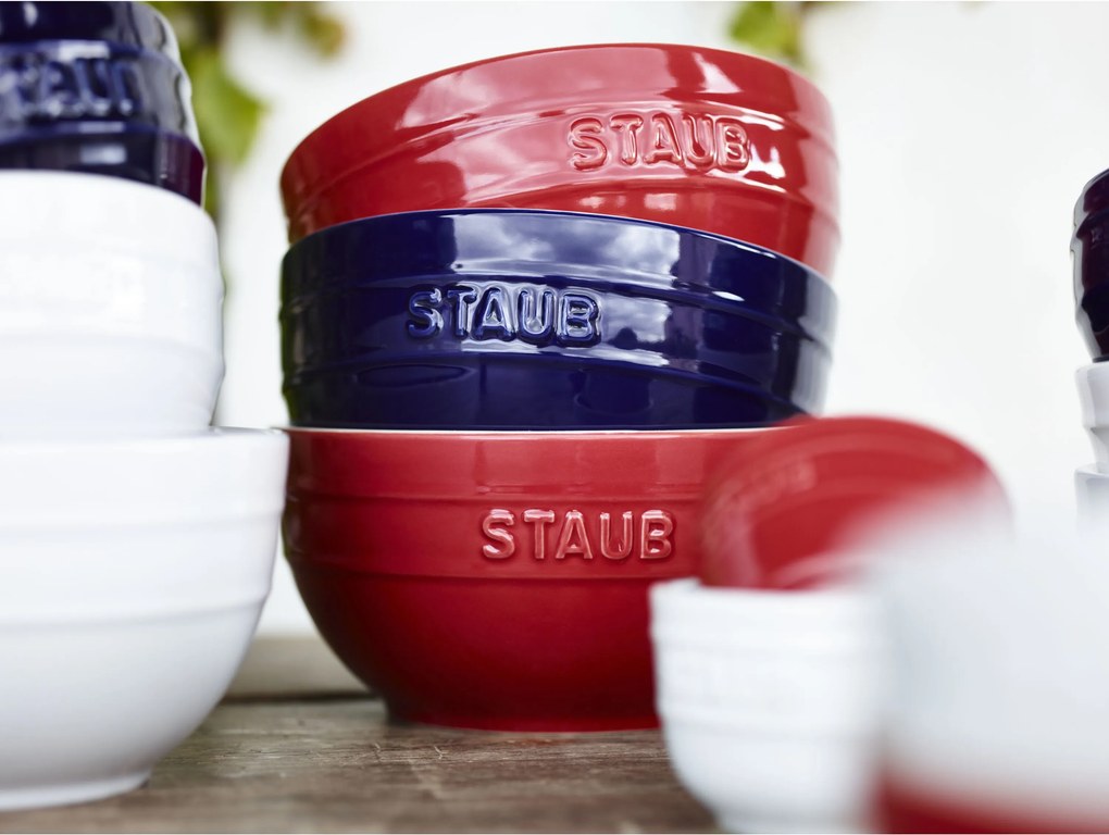 Staub Ceramique Kom 14 cm / 0.7 l, Kersenrood - Ceramique - Staub
