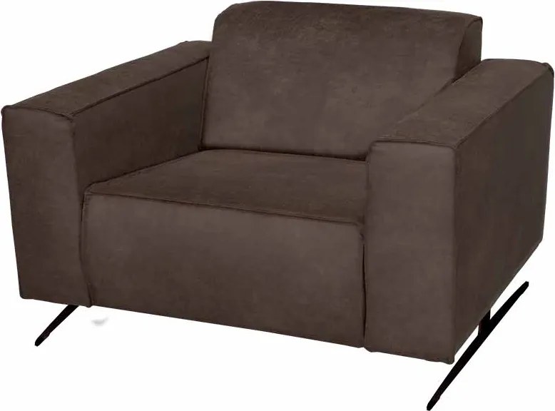 Fauteuil - Lambada - leer Colorado bruin 04
