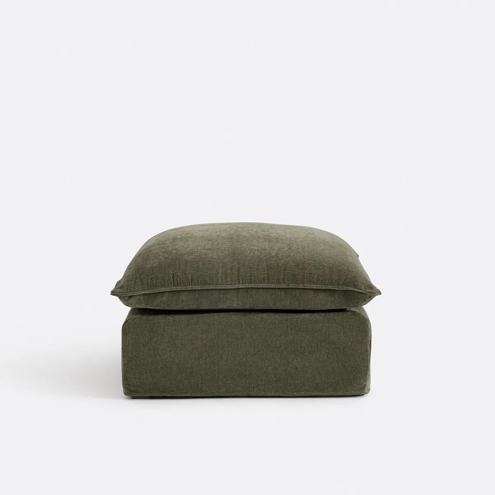 Poef in mêlee polyester poef, Odna