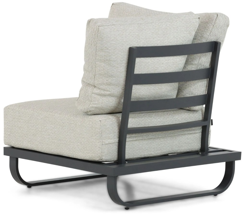 Hoek loungeset 6 personen Aluminium Grijs Lifestyle Garden Furniture Venice