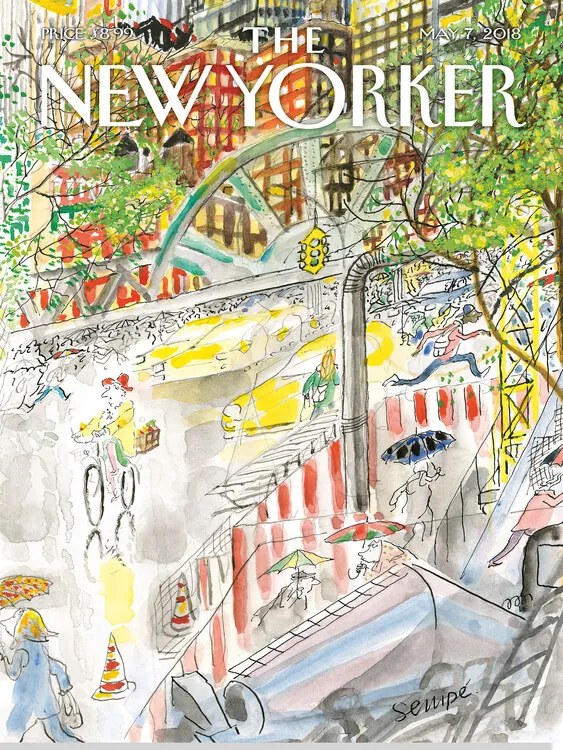 Ilustratie The NY Magazine Cover 190